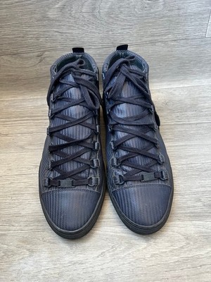 靴 BALENCIAGA arena 41 Balenciaga arena navy blue carbon hi-top sneakers sz 41 UK 7 US 8