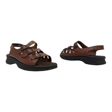 Clarks Springers 100% Leather Sandals for Women for sale