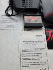 Atari Jaguar Console With Game Cables Etc