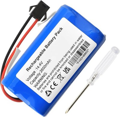 14.4V Replacement Battery for Ionvac SmartClean 2000 Coredy R750 X500