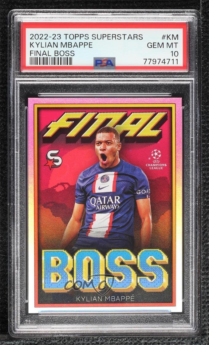 その他 mbappe psa10 Kylian Mbappe 2022 Topps Soccer UEFA Champions League #200