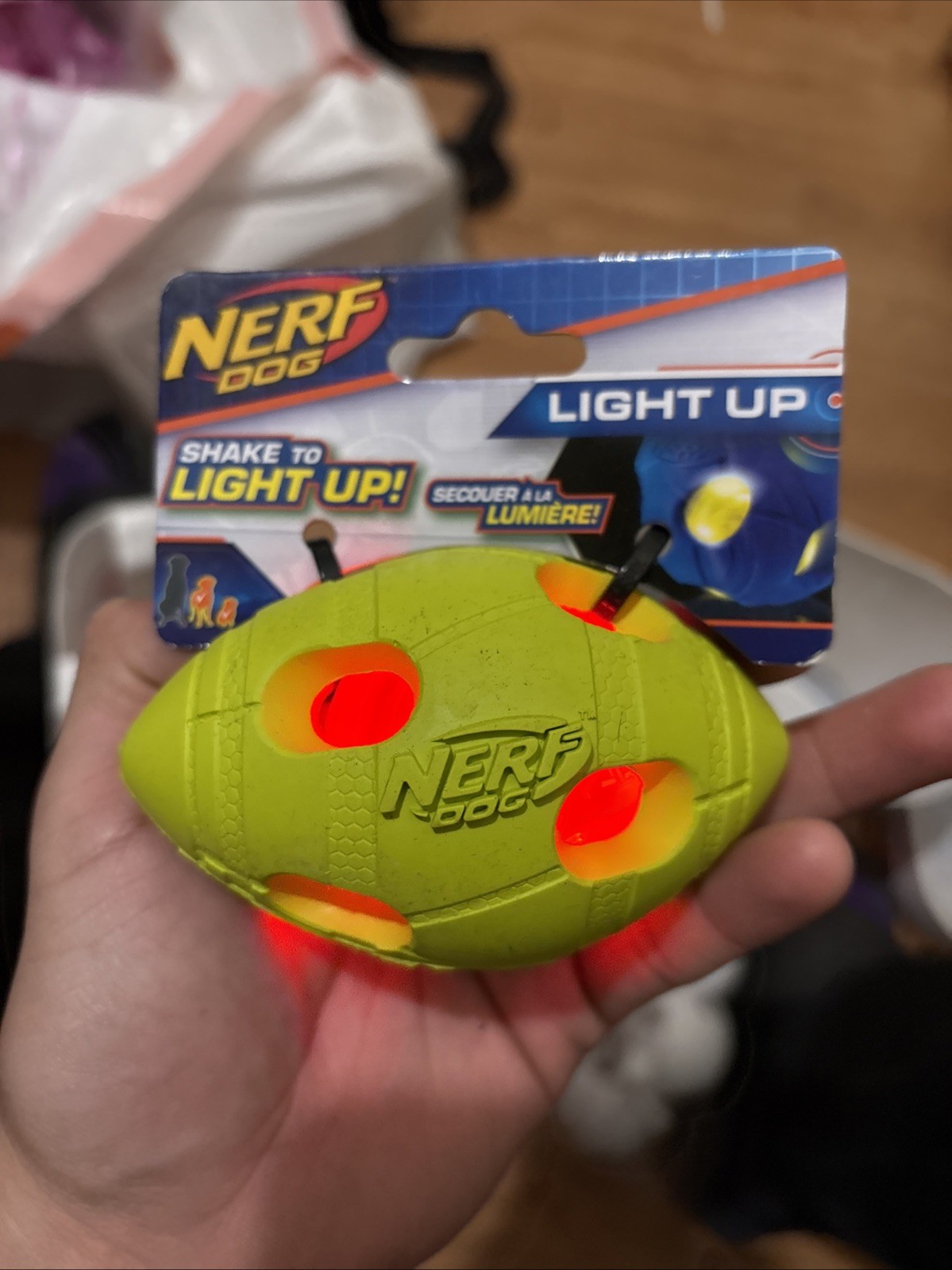 With Interactive Lights Up Durable Green