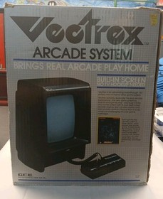 Vintage Vectrex Arcade System Game Console With Games. Tested Working