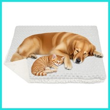 Dog Cooling Mat, 18'' x 24" Reversible Dog Crate Pad Cool and Warm, Pet Cooli...