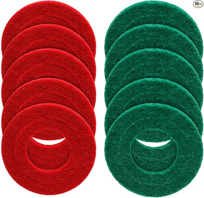 #ad #ad 10 PCS Battery Terminal Anti Corrosion Washers Fiber 5 Red amp; 5 Green Battery Te $9.99