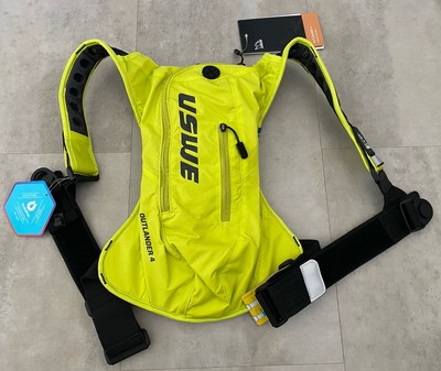 Hydrationspack USWE Outlander 4 Backpack Crazy Yellow 4l  - 3 L Trinkblase Neu