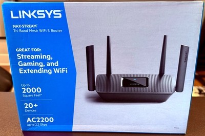 LINKSYS  Tri-Band Mesh WiFi 5 Router
