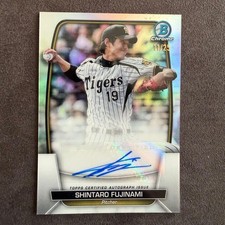 [OBO/MSG]  Shintaro Fujinami Autograph Card 2023  Topps 25 Pieces  Limited Editi