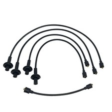 Taylor Cable 74091 Black 8mm Spiro-pro Spark Plug Wires For Type 1 Beetle