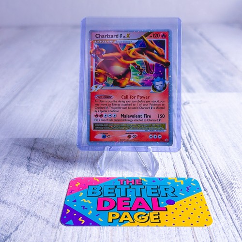 Charizard G LV.X DP45 2009 Pokemon Black Star Promo Holo MP+ - Great Front