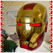 1:1 MK5 Action Iron-man MK5 Mask Helmet Voice Control Remote Cosplay Wearable