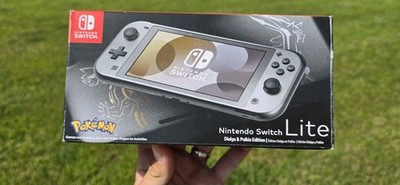 Brand NEW Nintendo Switch Lite Console Dialga Palkia Pokemon Special Edition 