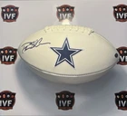 🔥Deion Sanders signed embroidery Football with COA Dallas Cowboys🔥