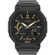 Timex 45mm UFC Colossus Quartz Ana/Digi Resin Strap Watch