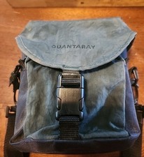 Vintage Quantaray 35mm Camera Bag Hunter Green 7” X 4.5” Handle & Shoulder Strap