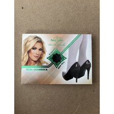 2014 Benchwarmer RYAN SHAMROCK Worn HIGH HEEL Open Toe Shoe WWE Diva 8