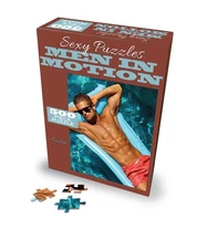 Sexy Puzzles – Men in Motion: Easton | 500-Piece Adult Puzzle by Little Genie