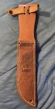 Kabar US Army Stamped Leather Sheath