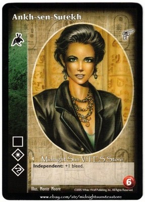 Ankh-sen-Sutekh Followers of Set (The Ministry) Kindred Most Wanted V:TES CCG
