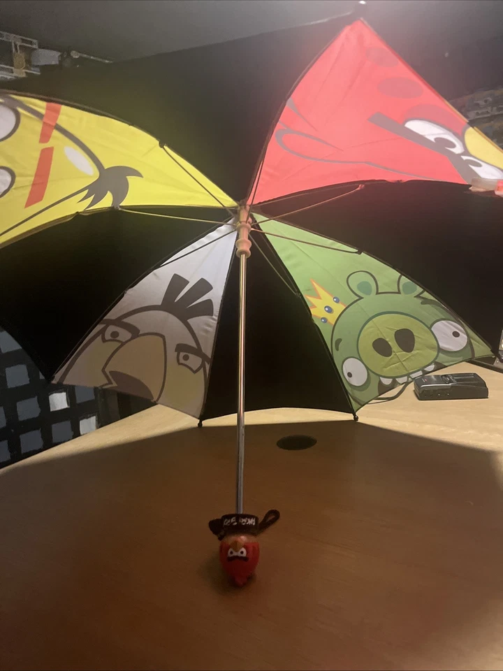 СЕРДИТЫЕ ПТИЦЫ АНИМАЦИИ ROVIO ПОЛИЭСТЕР ДЕТСКИЙ ЗОНТ - Изображение 2 из 4