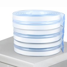 Baby Proofing, 0.4in Edge Protector Strip Clear, Thickened Silicone Soft Corn...