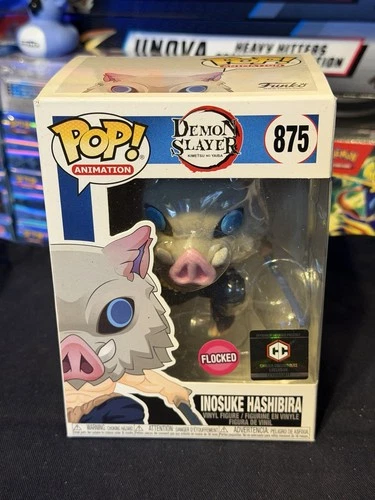 Funko Pop Animation Demon Slayer Inosuke Flocked Chalice Collectible #875