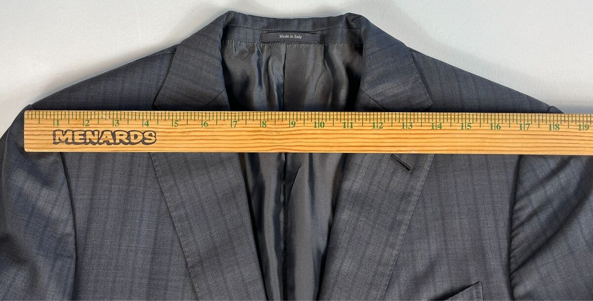 Ermenegildo Zegna Trofeo Wool Sport Coat Jacket Check Sz IT Ermenegildo Zegna Trofeo Wool Sport Coat Jacket Check Sz IT