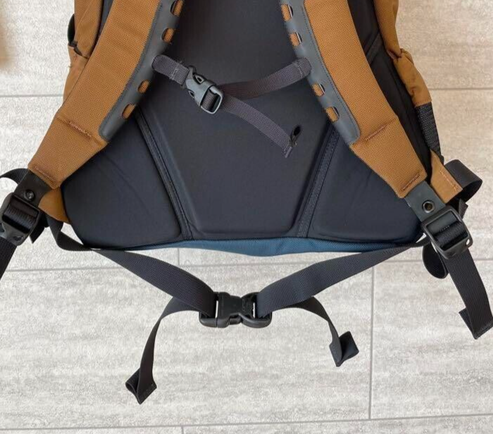 Arc'Teryx x Beams Arro 22 Backpack Orange Navy Crazy Pattern