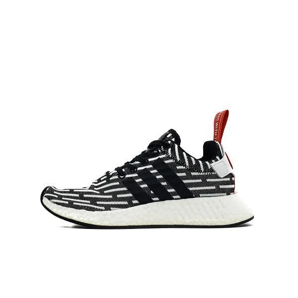 Adidas nmd r2 top pk white black