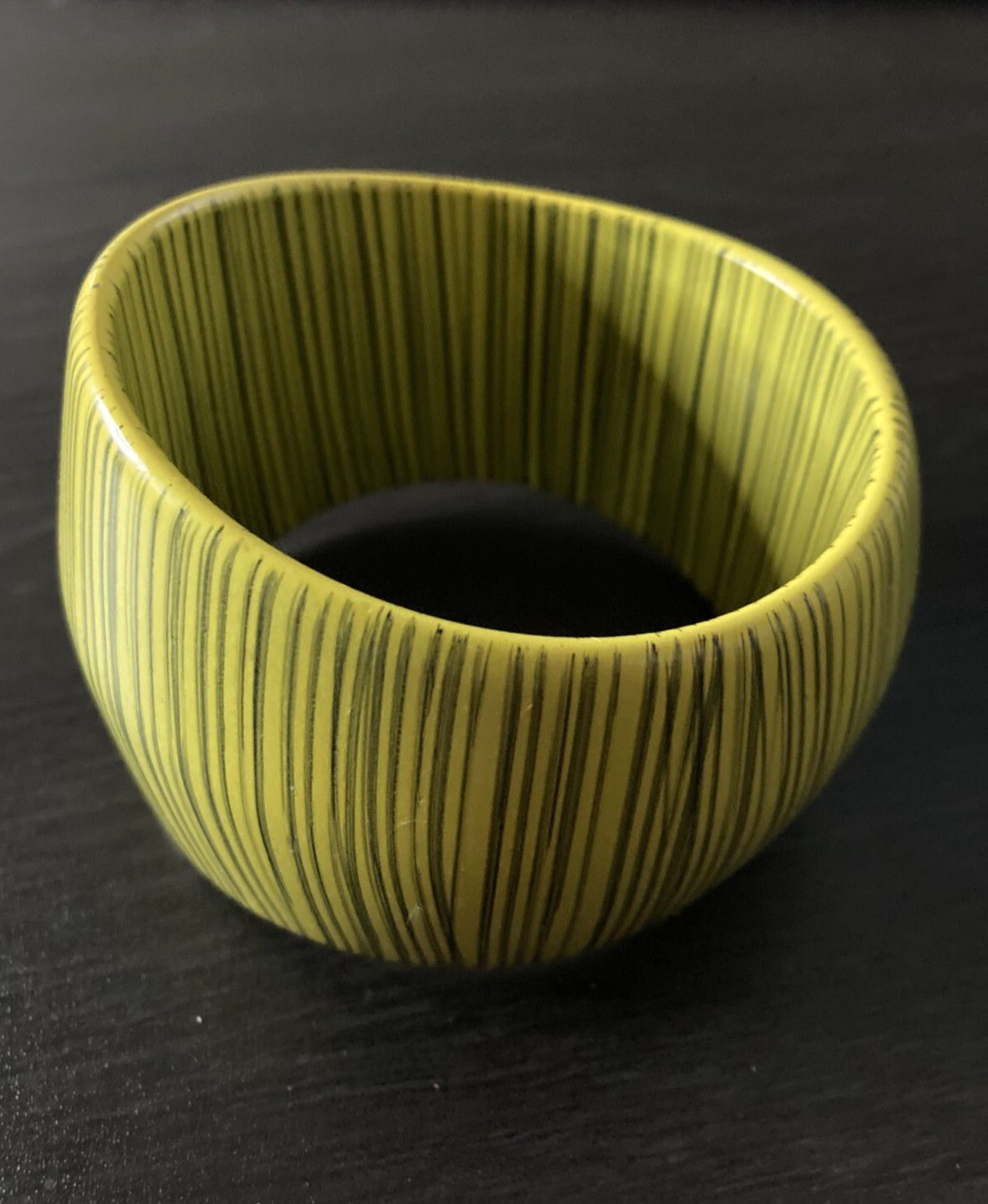 Yellow Bangle Bracelet - image 1