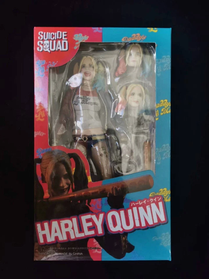 Harley Quinn DC Película Bufón Estilo SHF Figura Articulada Coleccionable Modelo Muñeca Foto 2 de 4