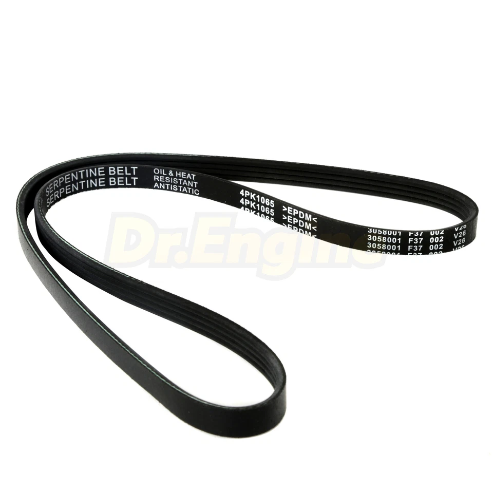 2X Serpentine Belt Fit 1998 Honda Odyssey 2,3 L alternador de dirección asistida/aire acondicionado Foto 4 de 4