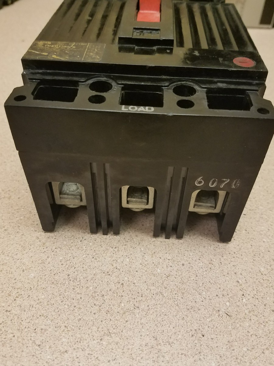 General Electric GE THED136070WL Circuit Breaker - 3P 600V 70A (Black)