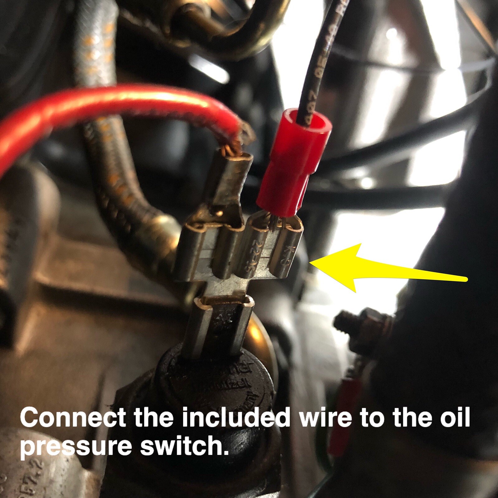 For Porsche 356 6569 912 Hot Oil Sensor Warning Dipstick Very Easy