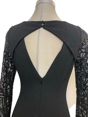 Calvin Klein Womens Party Special Occasion Evening Dress Black 2 Calvin Klein Womens Party Special Occasion Evening Dress Black 2