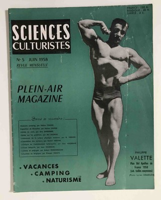  SCIENCES  CULTURISTES  n°5 -  1958 - VALETTE - BOB MAC CUNE - VANDERVONDELEN