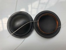 2 pcs ID: 25.5mm 1" 4 ohm Tweeters voice coil silk diaphragm dome horn speaker