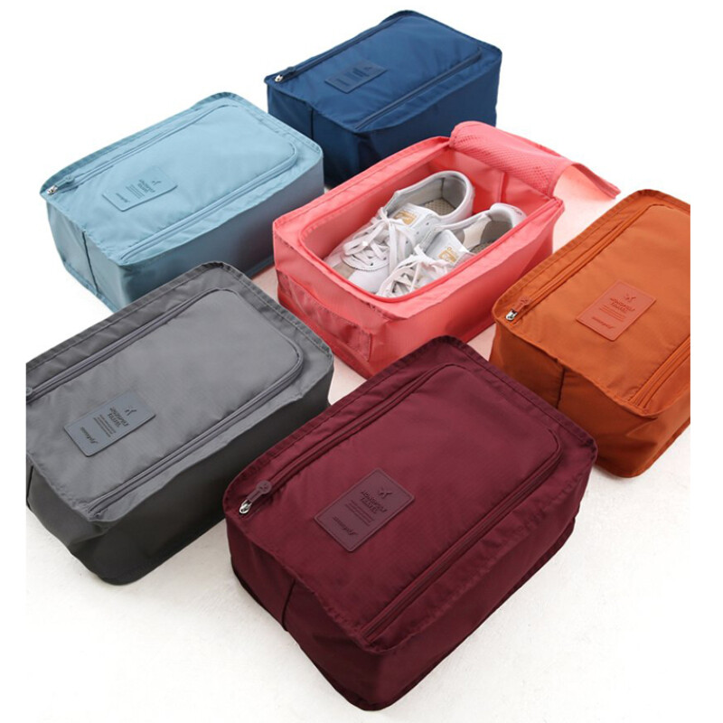 2X Shoes Bag Storage Case Pouch Organizer Portable Large Capacity