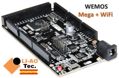 WeMOS Mega + WiFi R3 ATmega2560 + ESP8266 USB-TTL for Arduino Mega NodeMCU