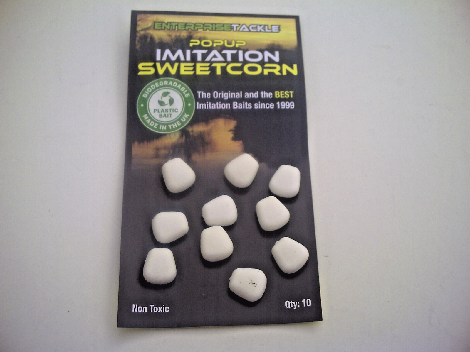 1 Packet x Enterprise Artificial  Pop Up White Sweetcorn.  Carp, Bream,Barbel