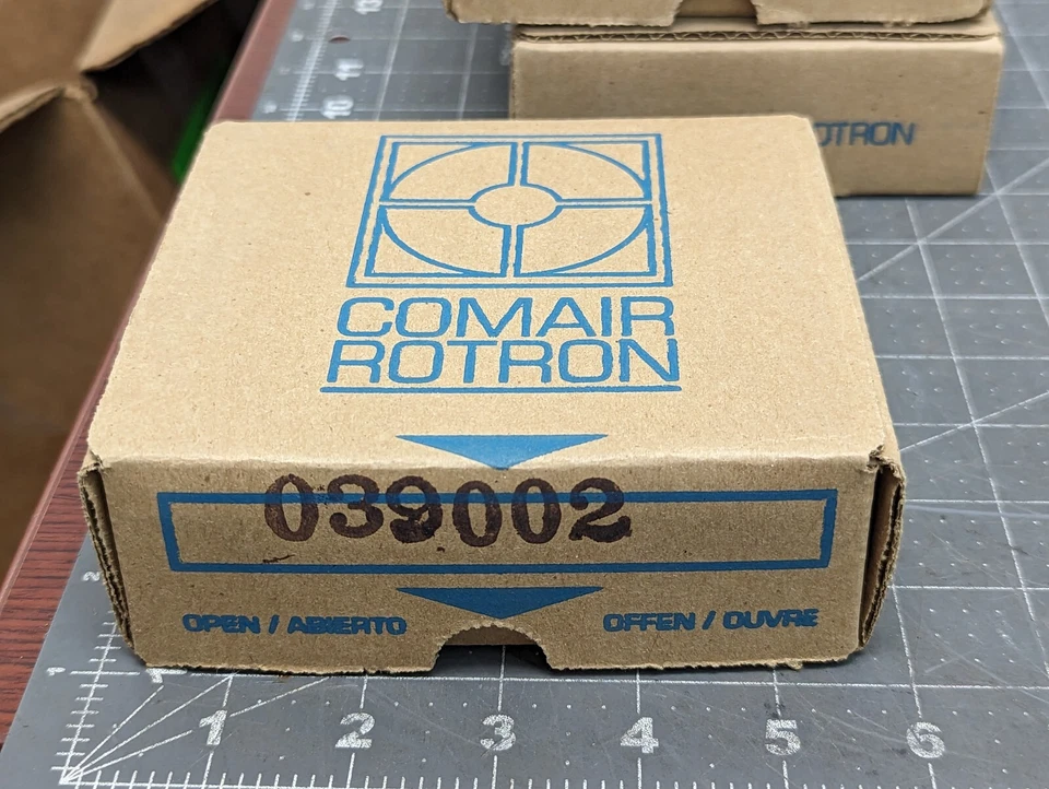 24VDC 9.6W 4A MS24/MS24S3H Comar Rotron Muffin XP Fan 120mm NEW 120 CFM [B8BB] - Image 3 of 4