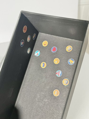 Jeremy Scott Pepsi Emoji Sunglasses w/ Box & Case Italia Independent LTD Edition - Picture 8 of 8