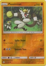 Reverse Holo Passimian 125/236 SM - Cosmic Eclipse Common Pokemon TCG