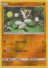 Reverse Holo Passimian 125/236 SM - Cosmic Eclipse Common Pokemon TCG