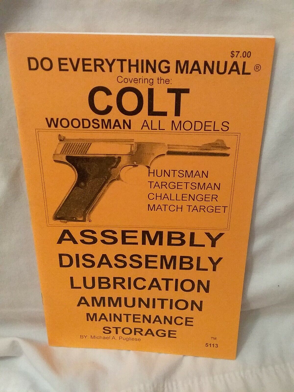 Do Everything Manual Covering The Super beauty Safety and trust product restock quality top All Colt Woodsman Models