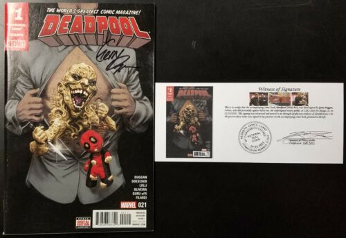 Deadpool (2016) #15 - 35 EACH SIGNED Duggan with Notarized Witness of Signature - Picture 44 of 110