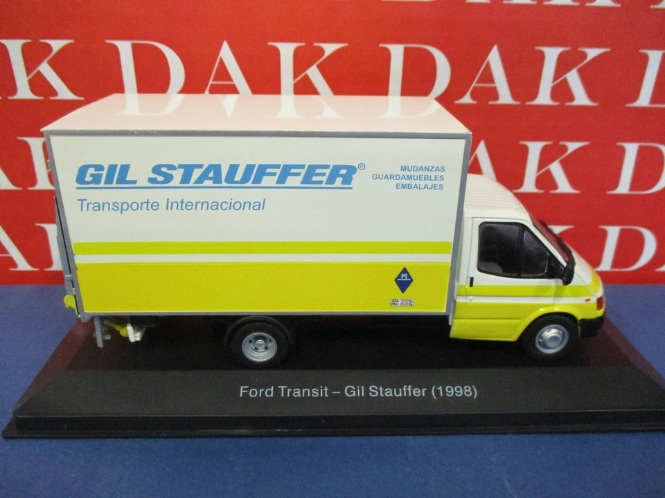 Die cast 1/43 Modellino Furgone Van Ford Transit Gil Stauffer 1998 - Immagine 2 di 4