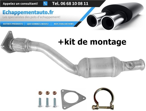 Katalysator Renault Clio Ii/Kangoo I 1.4I 1.6I 7700415807 7700433035 8200038348-image