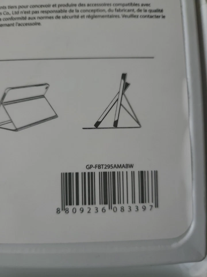 SAMSUNG Galaxy Tab A (8", 2019) Book Cover - Black - GP-FBT295AMABW - Image 2 of 3