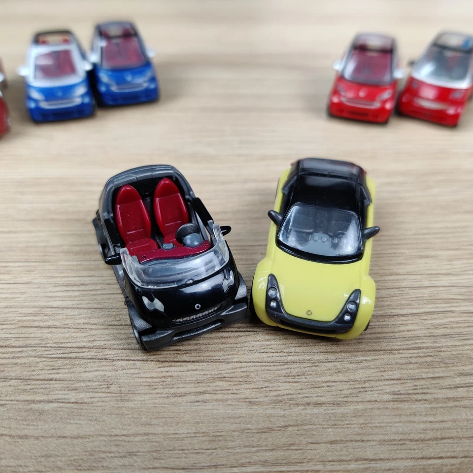 LOTTO DI 7 AUTO SMART GMBH FORTOW X4 FORFOUR X1 ROADSTER X1 CROSSBLADE X1 1:80 - Immagine 4 di 4